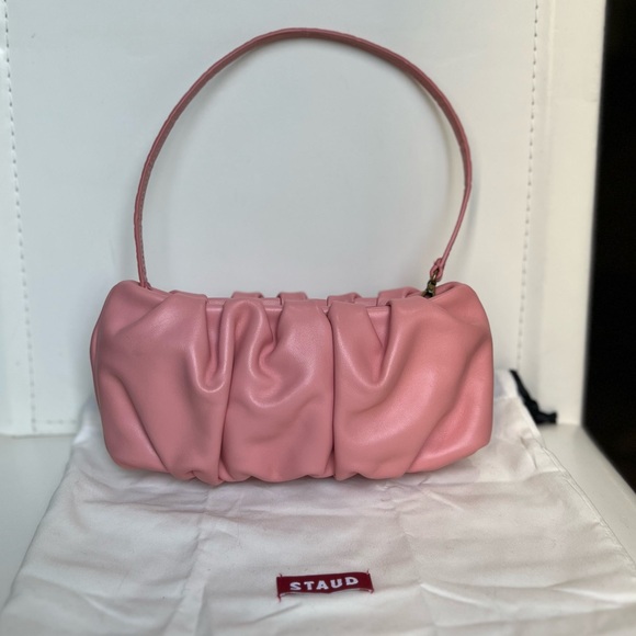 STAUD Handbags - Staud Bean Bag - Grapefruit